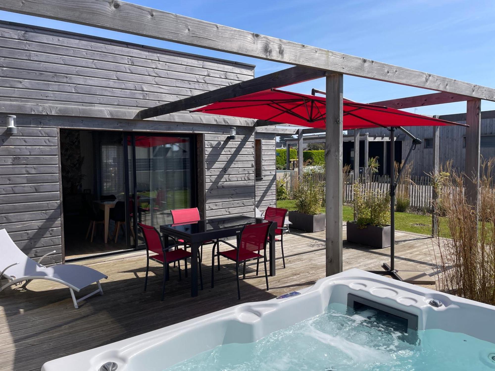 Villa Egurra, A Proximite D'Une Plage De Sable Fin Santec Exterior photo